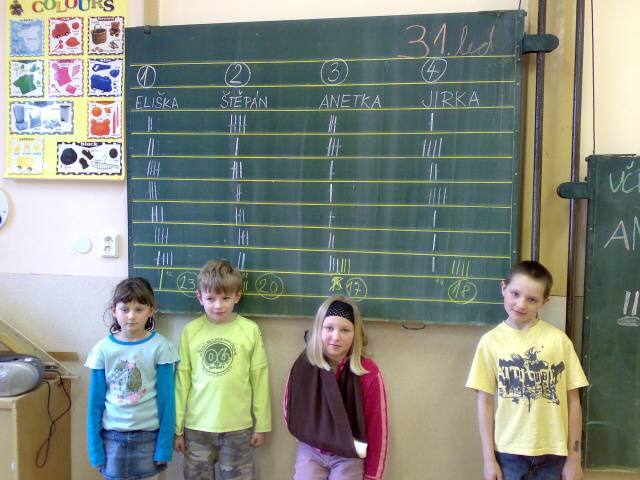 poslední den I. pololetí