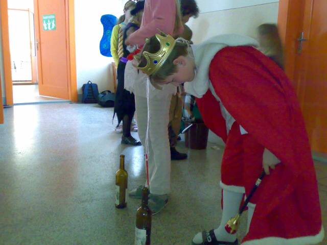 karneval ve škole