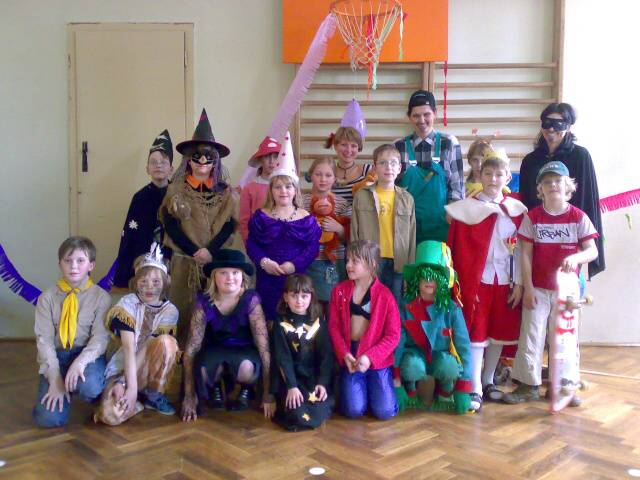 karneval ve škole