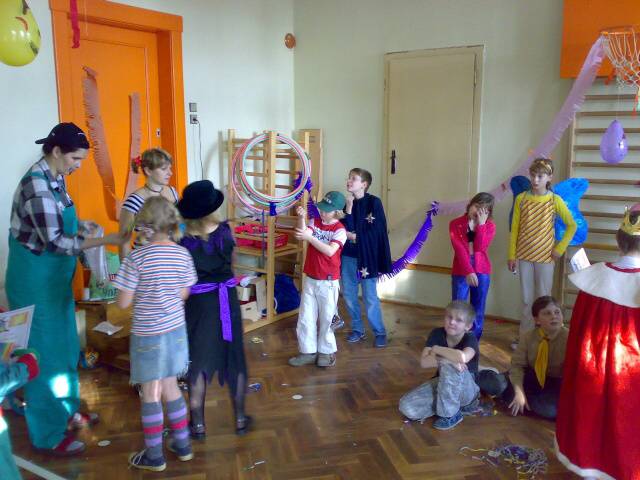 karneval ve škole