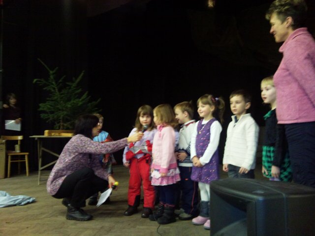 Vánoční besídka v kulturním domě - 16.12.2010.