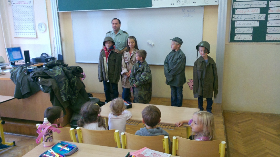 Beseda s majorem Procházkou