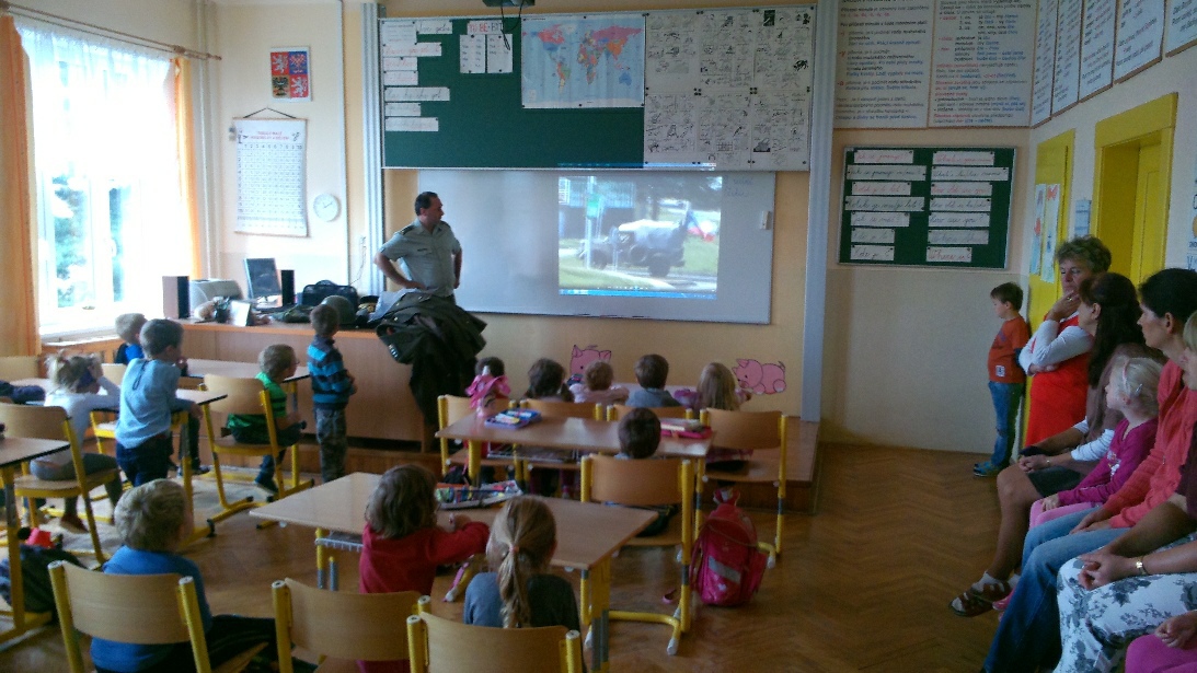Beseda s majorem Procházkou