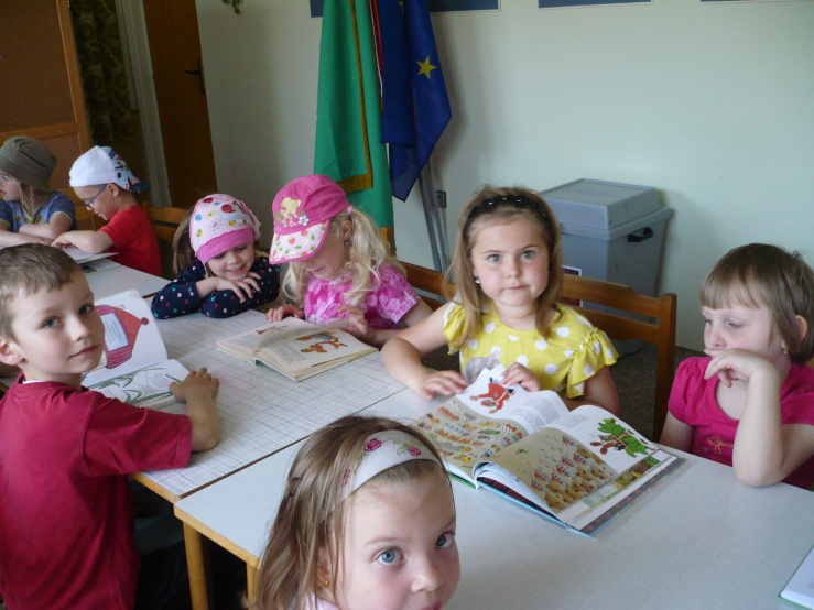 návštěva knihovny