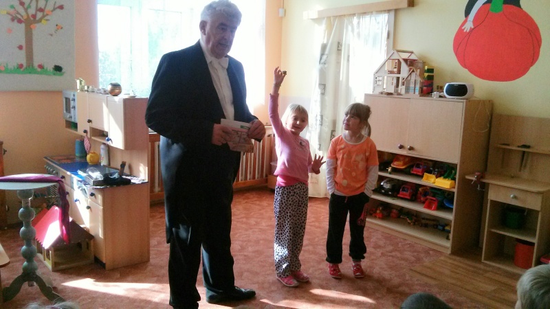 Kouzelník ve školce