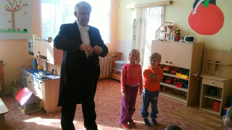 Kouzelník ve školce